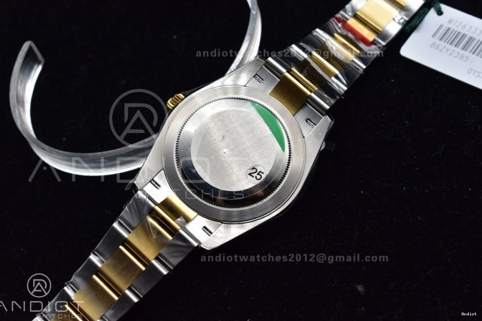DateJust 1:1 VS YG White Dial 126333 Edition Best Oyster 904L SS Lightweight 599 41 on VSF Bracelet 0729